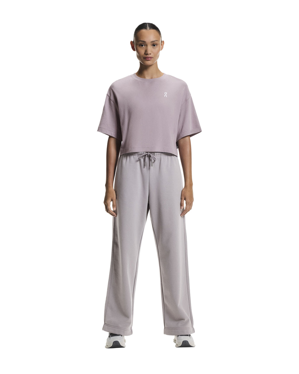 Women's On Running Club Boxy T-Shirt in Heron — view 7