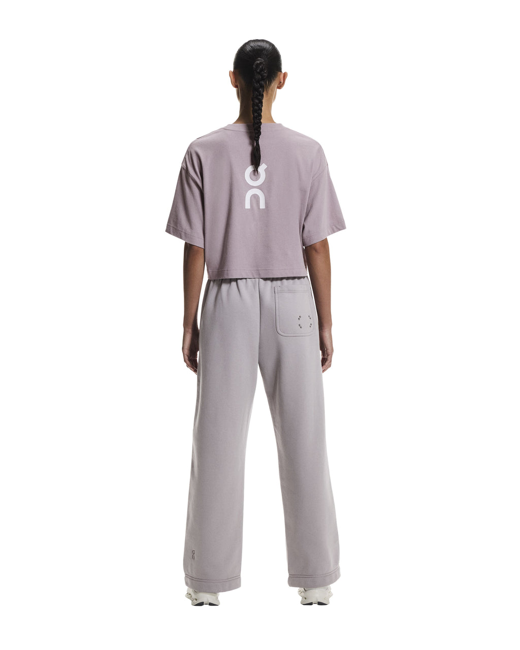 Women's On Running Club Boxy T-Shirt in Heron — view 6
