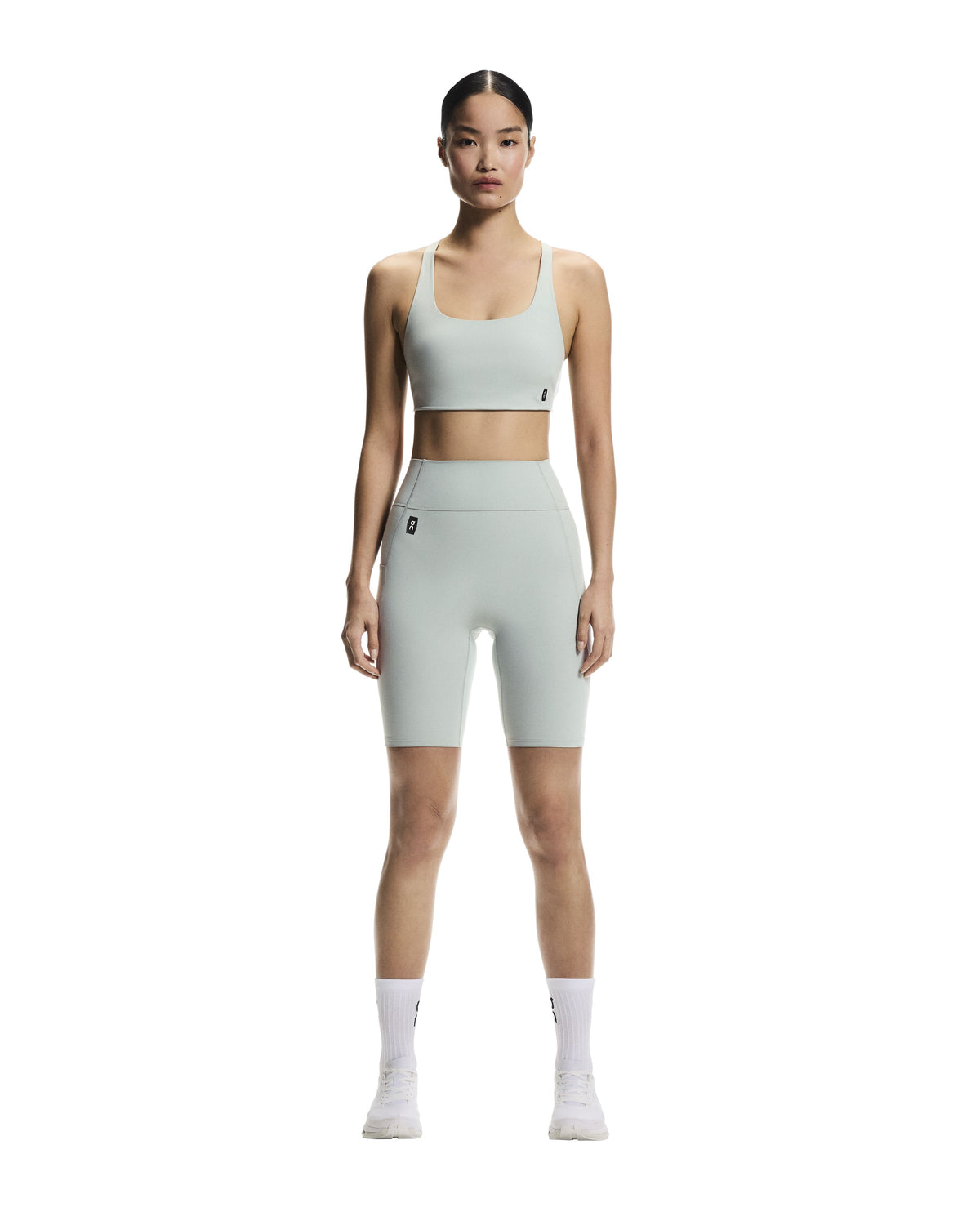 Women's On Running Studio Bra in Mineral — view 4