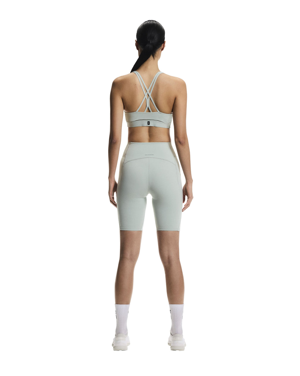 Women's On Running Studio Bra in Mineral — view 6