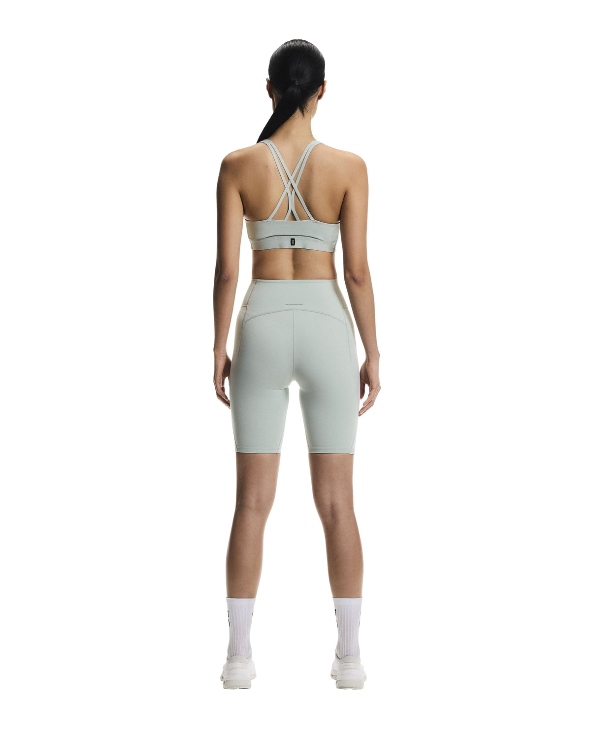 Women's On Running Studio Bra in Mineral — view 6