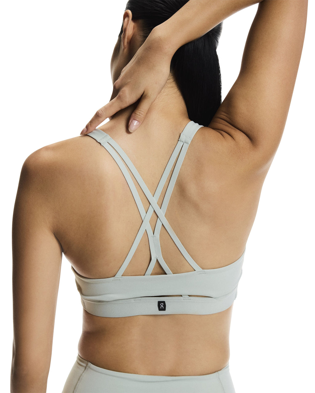 Women's On Running Studio Bra in Mineral — view 2