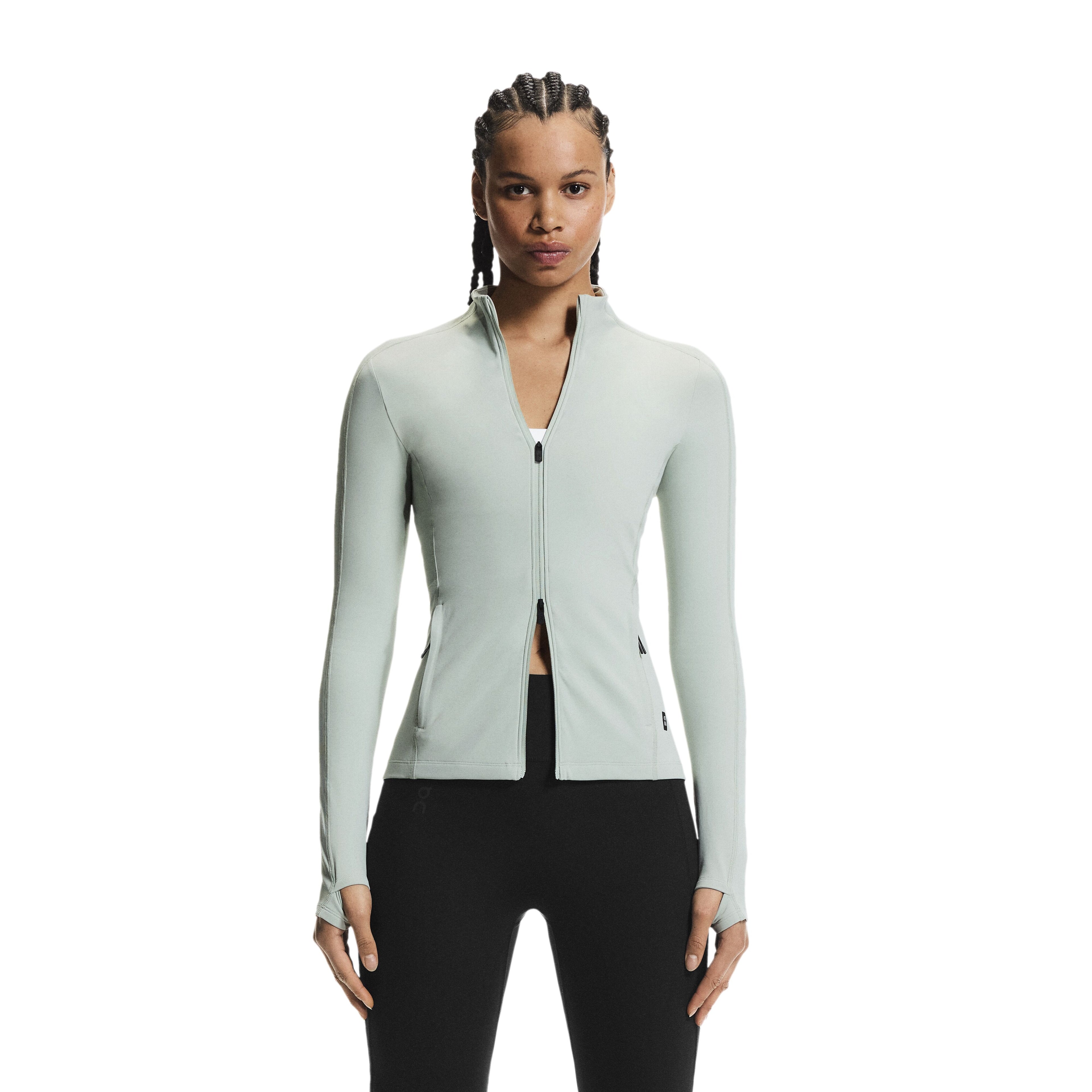 Women's On Running Studio Jacket in Mineral — view 2