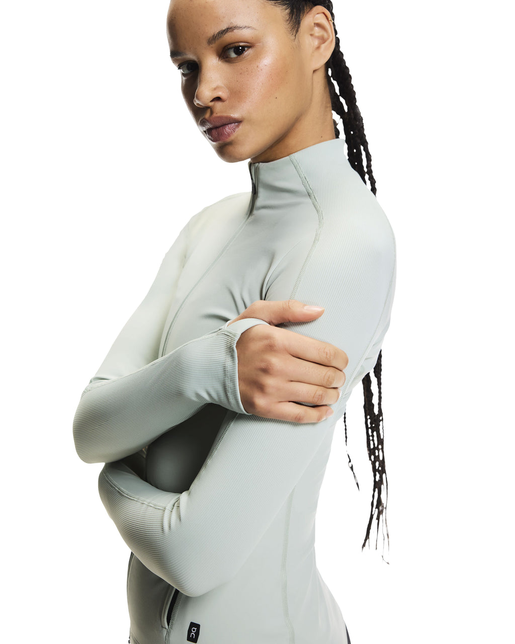 Women's On Running Studio Jacket in Mineral — view 8
