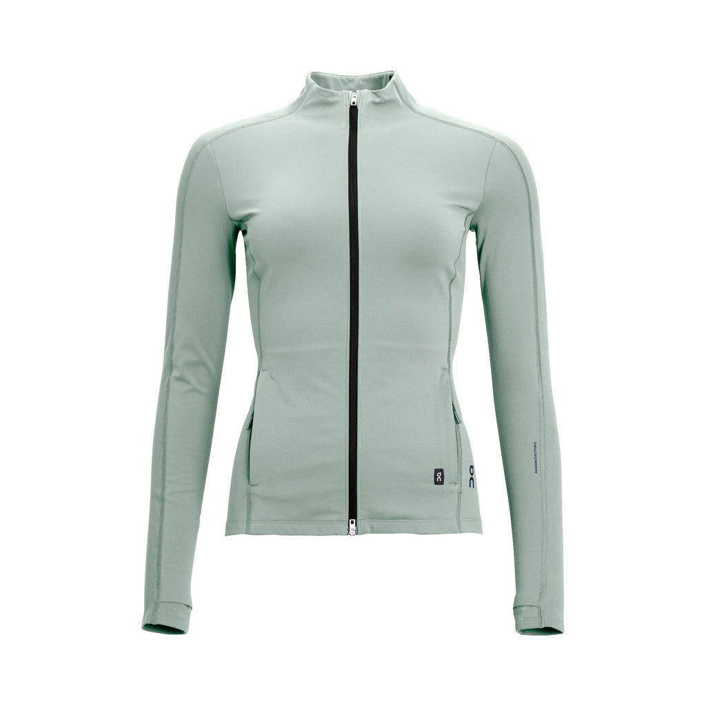 Women's On Running Studio Jacket in Mineral — view 9