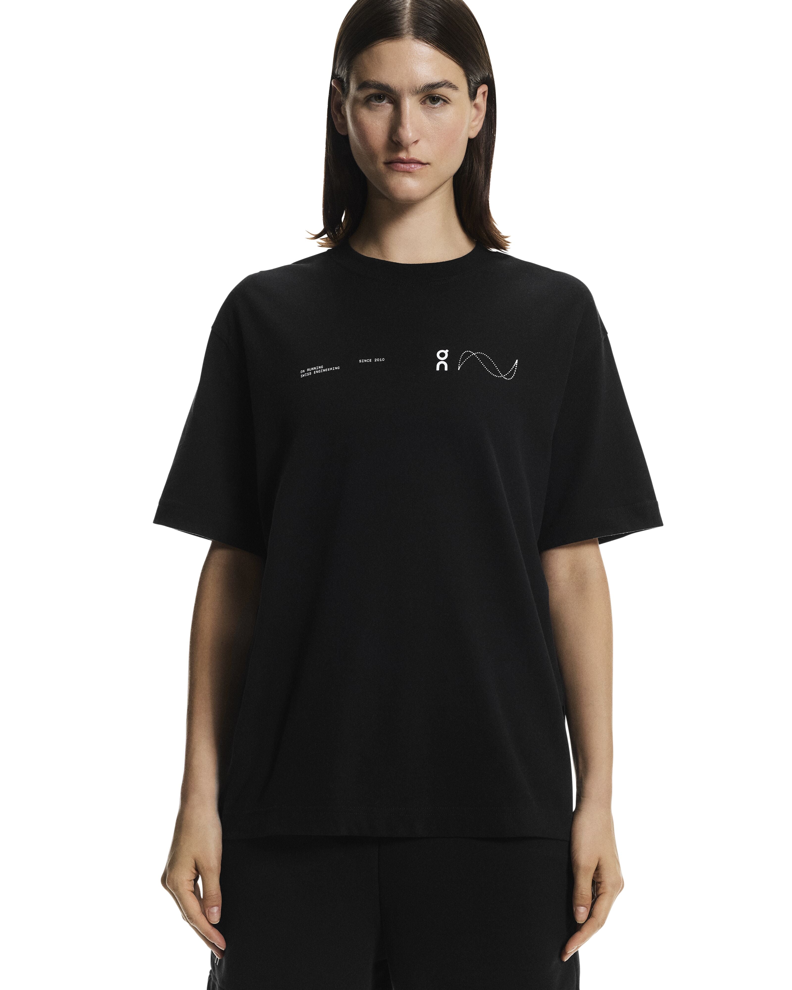 Women's On Running Club T-Avant Black