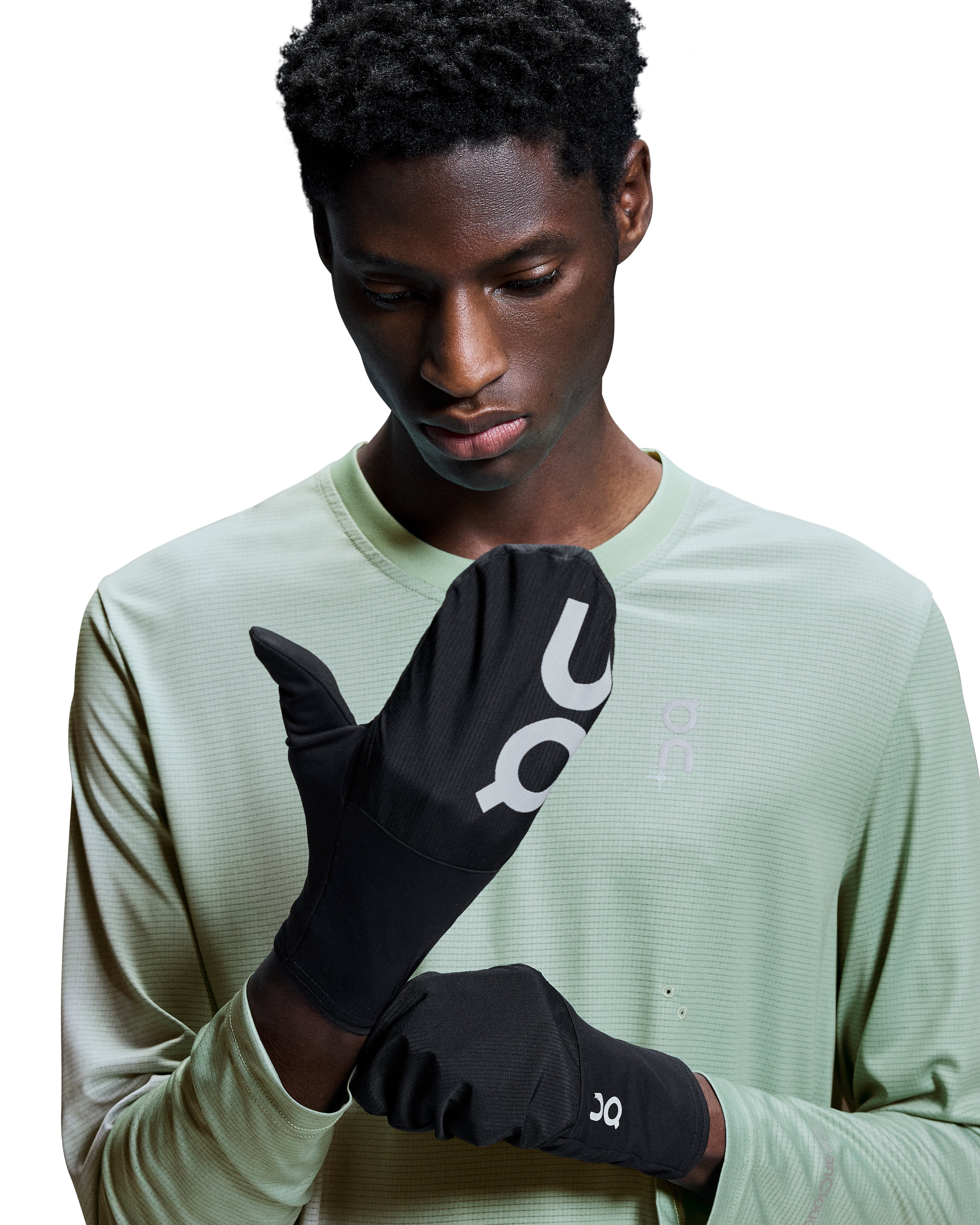 Unisex On Running Black Core Glove — view 2