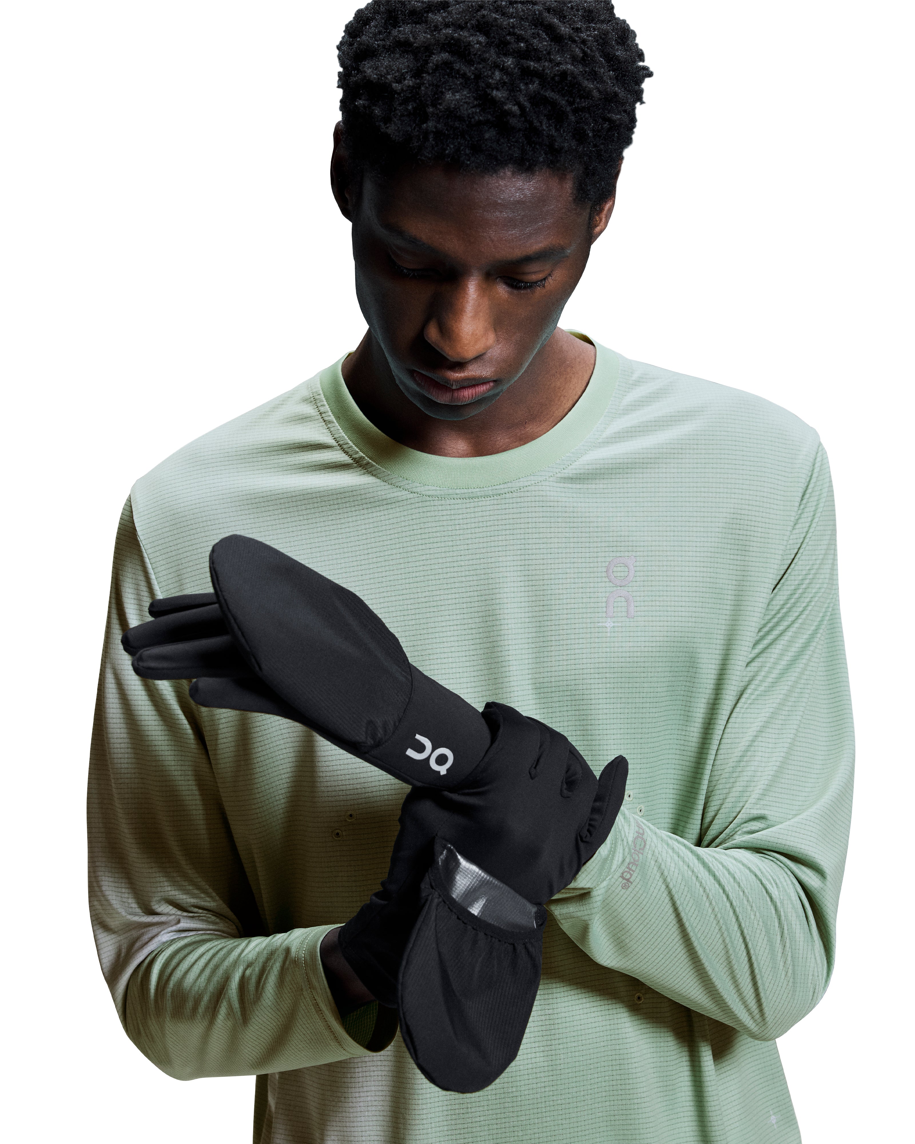 Unisex On Running Black Core Glove — view 3