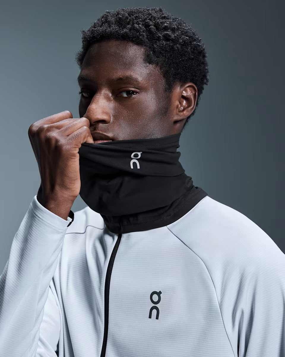 Unisex On Running Black Neck Gaiter & On Running Black Core Glove Set — view 4