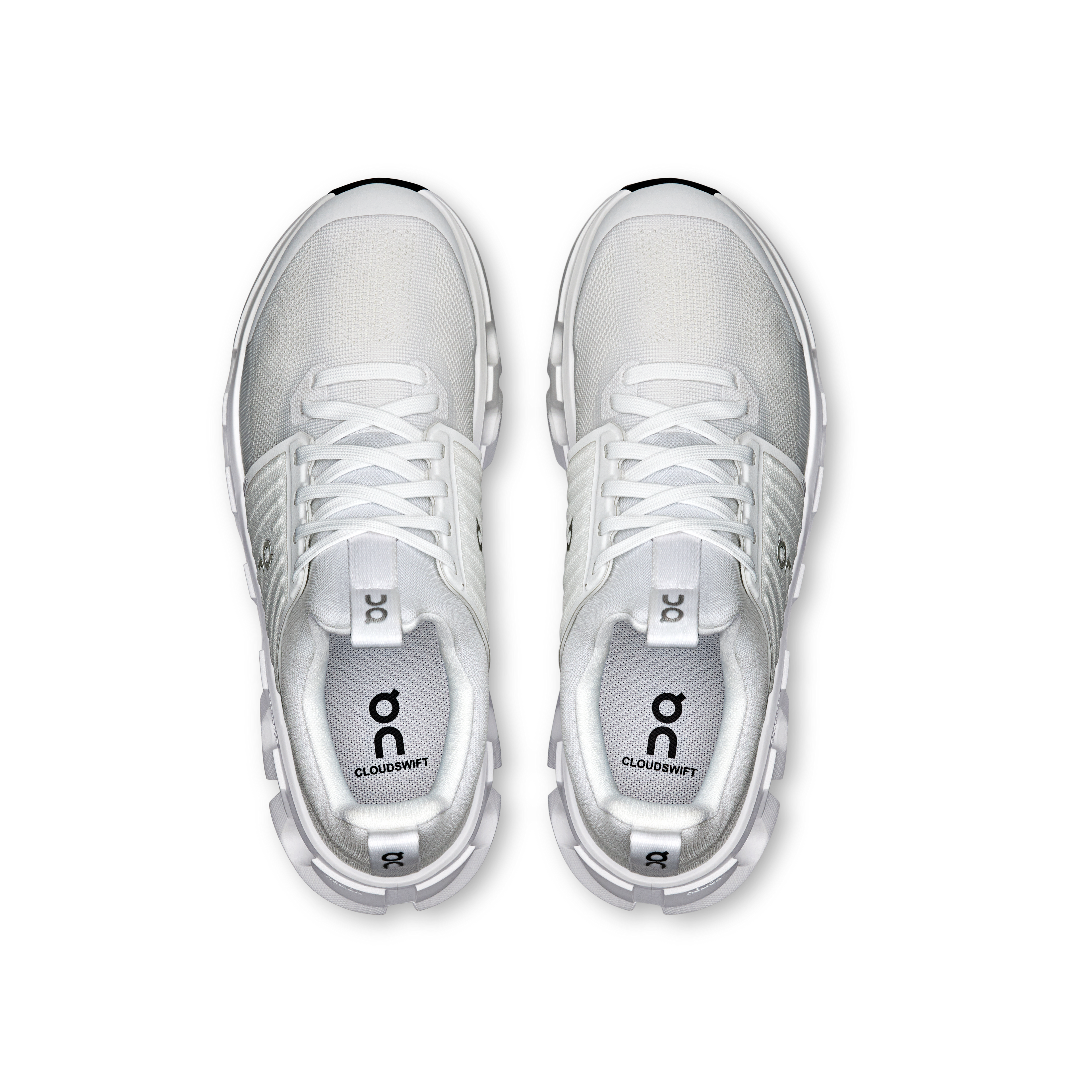 Unisex On Running Youth All White Cloudswift 4 Trainers — view 5