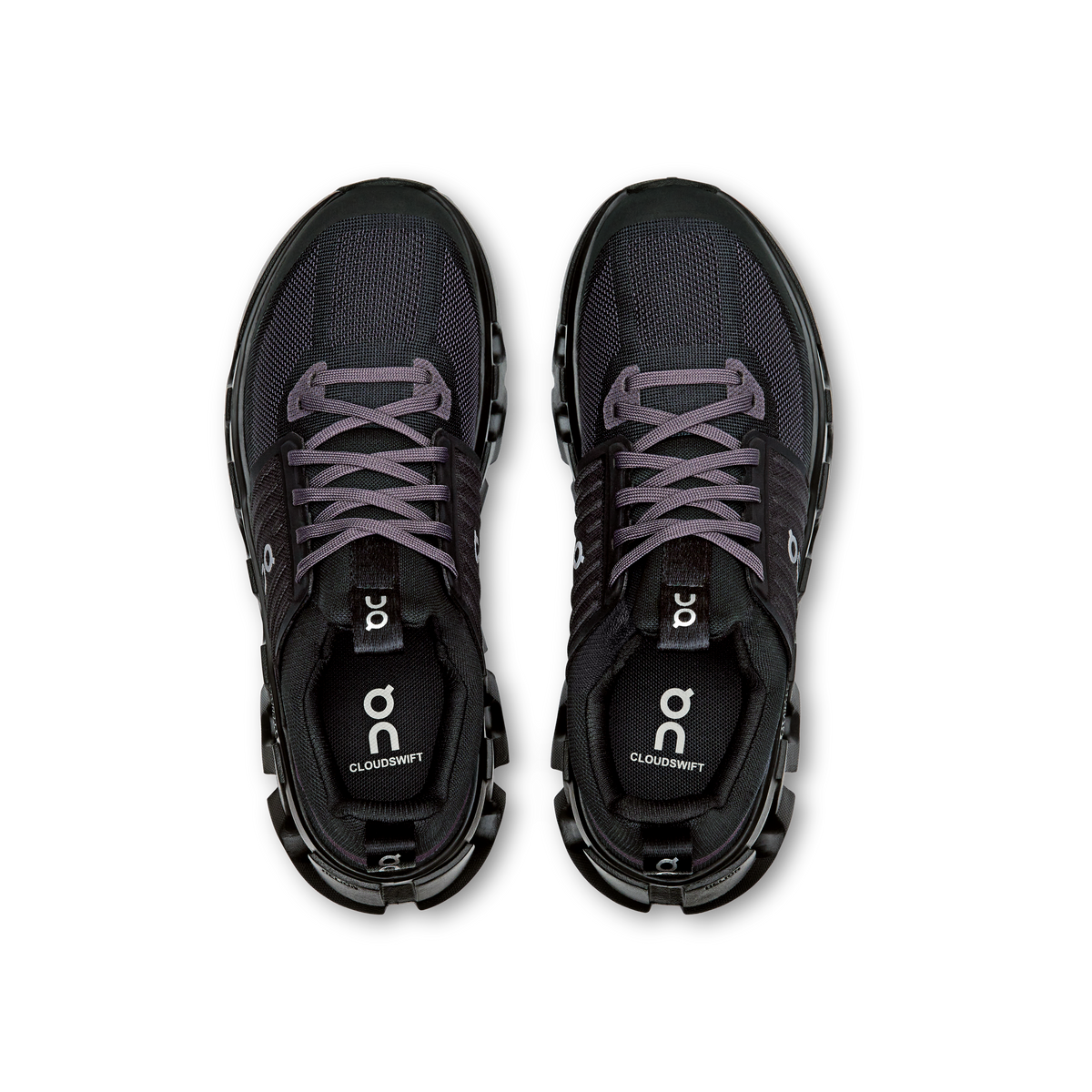 Unisex On Running Youth Black Eclipse Cloudswift 4 Trainers — view 6