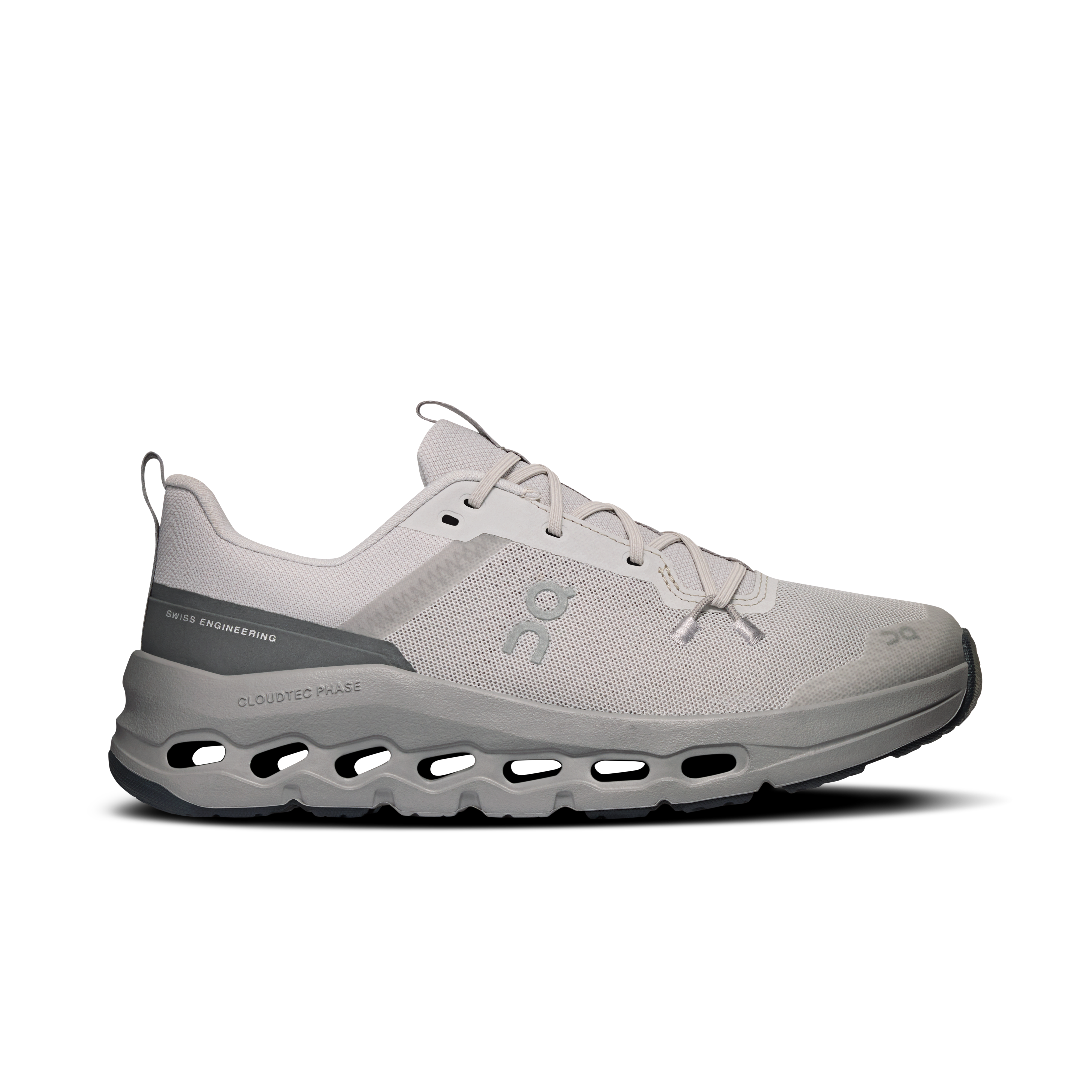 Unisex On Running Youth Cloudleap in Wolf Alloy