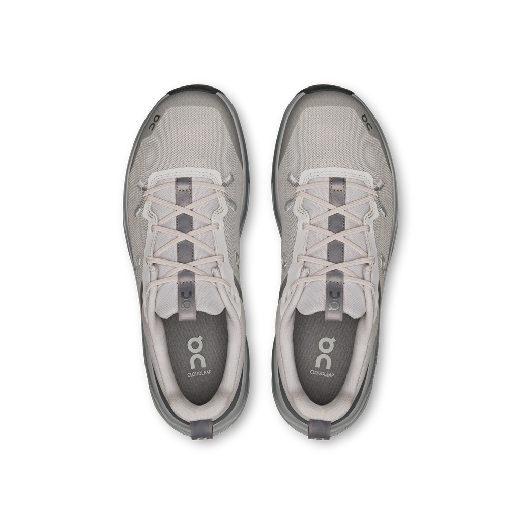 Unisex On Running Youth Cloudleap in Wolf Alloy — view 3