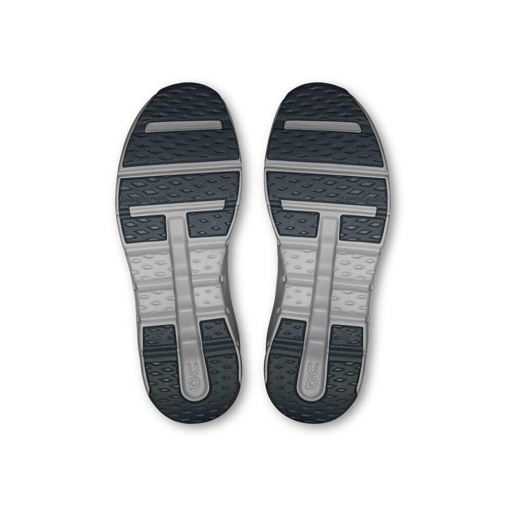 Unisex On Running Youth Cloudleap in Wolf Alloy — view 4