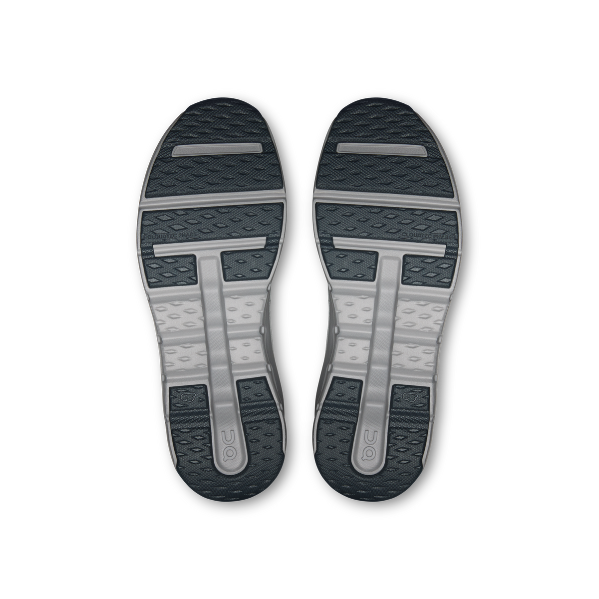 Unisex On Running Youth Cloudleap in Wolf Alloy — view 4
