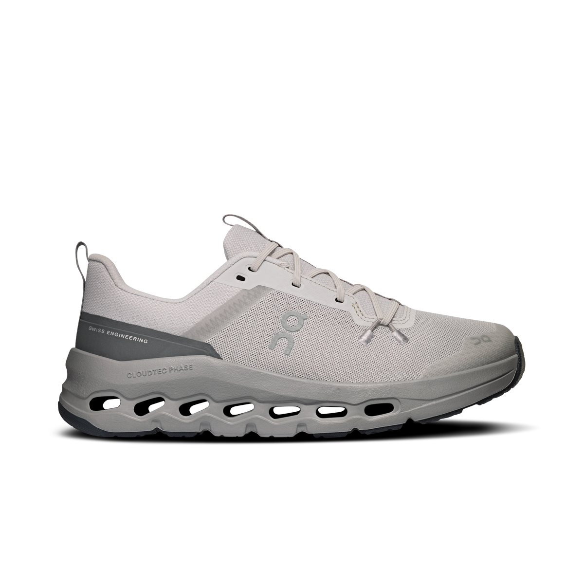 Unisex On Running Youth Cloudleap in Wolf Alloy — view 8