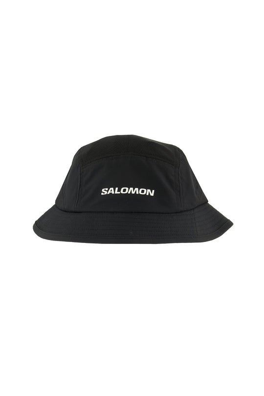 Unisex Salomon Black Shkout Bucket Hat