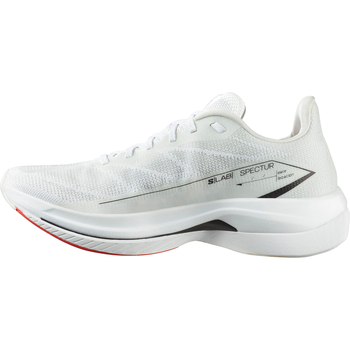 Unisex Salomon S/LAB Specture White/Fird/Black Trainers — view 5
