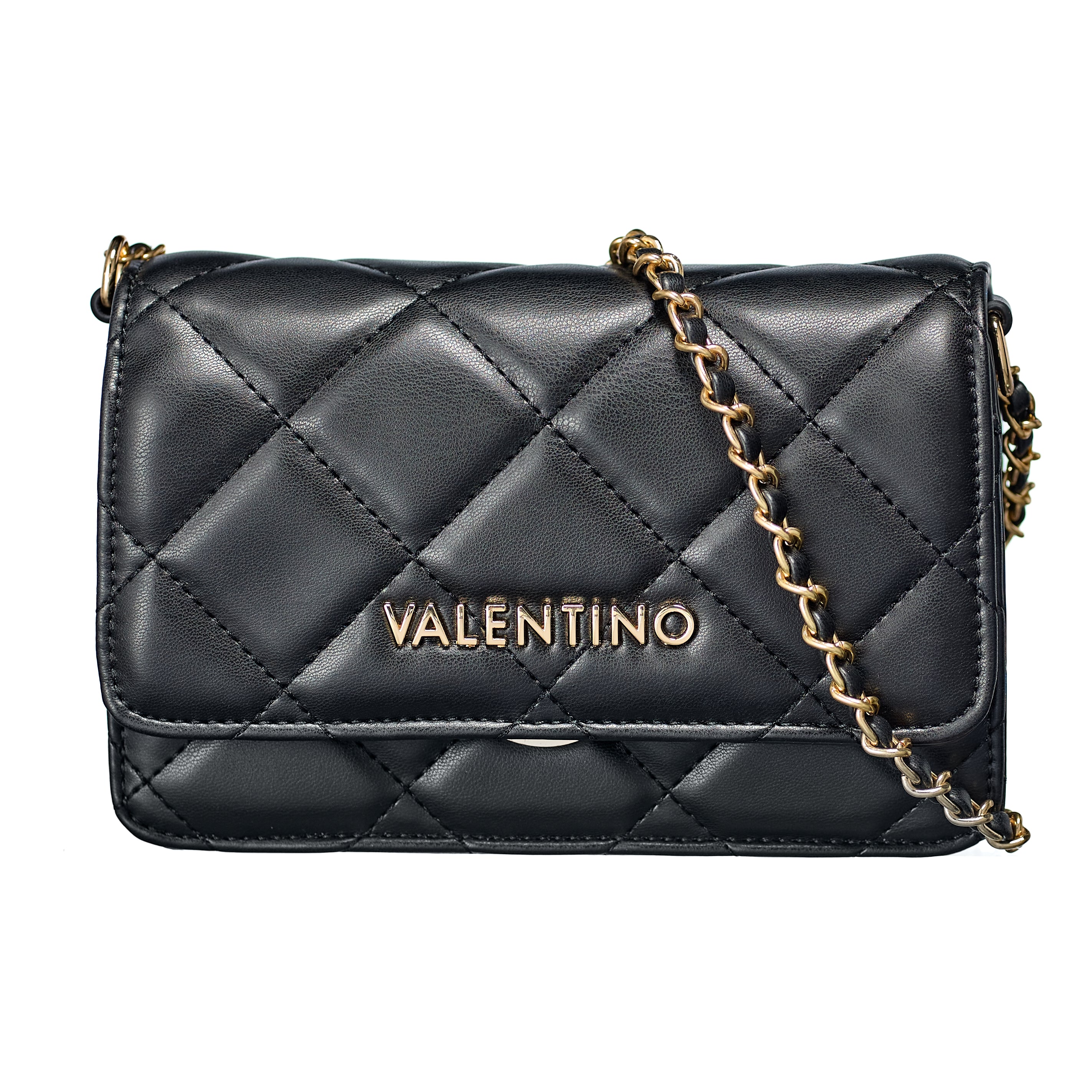 Women's Valentino Ocarina Flap Bag In Black