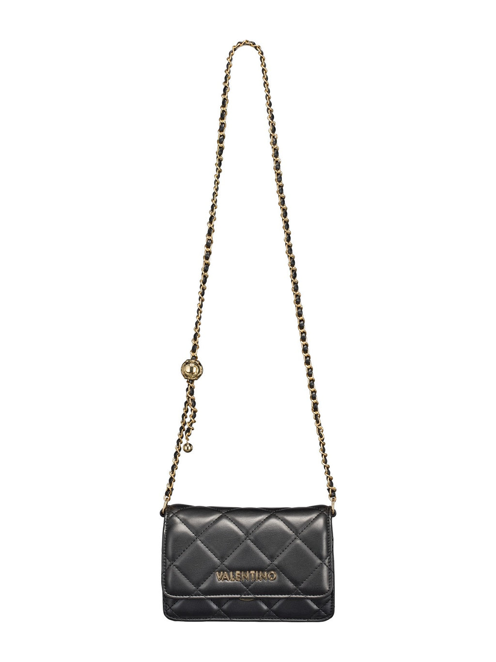 Women's Valentino Ocarina Flap Bag In Black