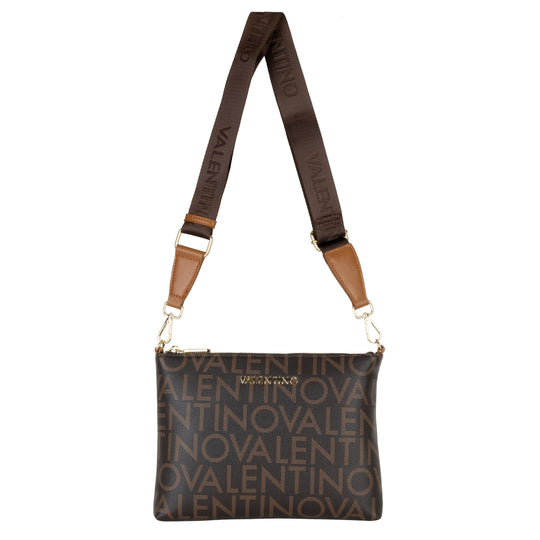 Women's Valentino Regina Re Shopping Bag In Dark Brown