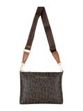 Women's Valentino Regina Re Shopping Bag In Dark Brown