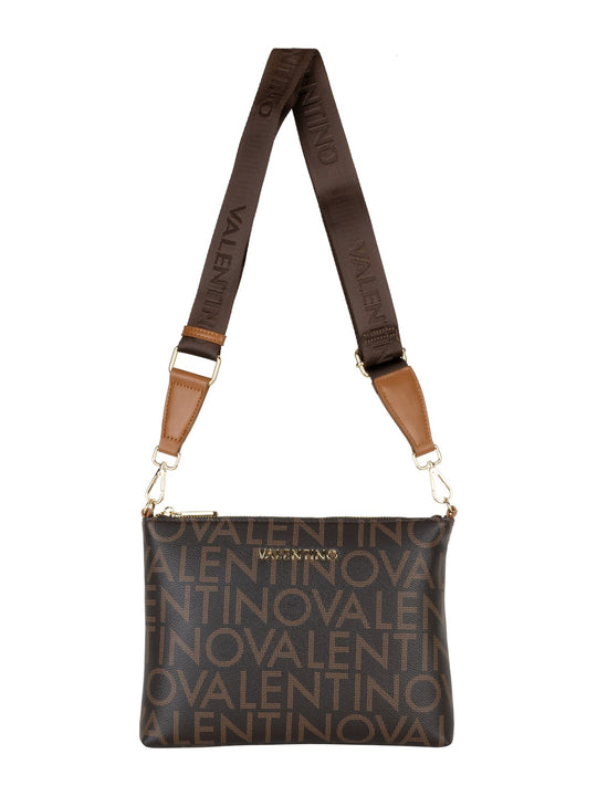 Women's Valentino Regina Re Shopping Bag In Dark Brown
