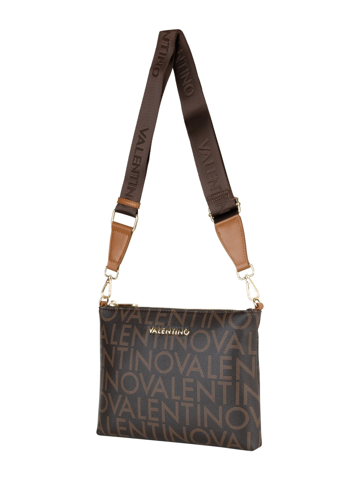 Women's Valentino Regina Re Shopping Bag In Dark Brown