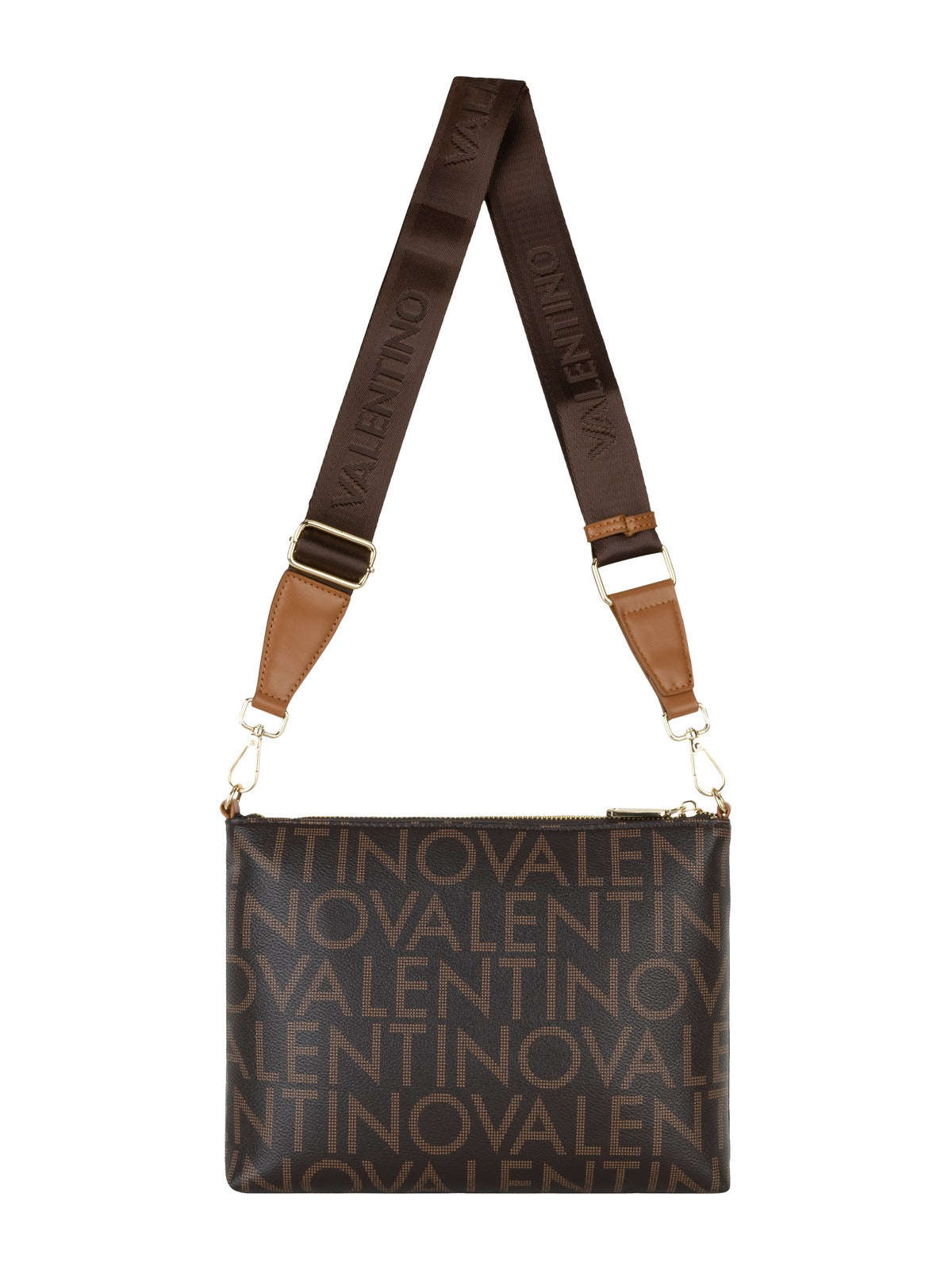 Women's Valentino Regina Re Shopping Bag In Dark Brown