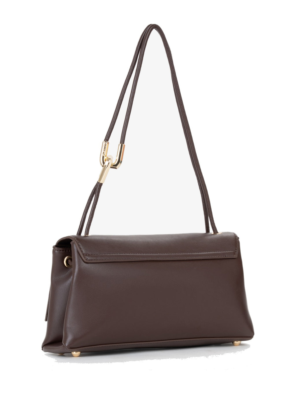Women's Valentino Fable Re Flap Bag In Dark Brown