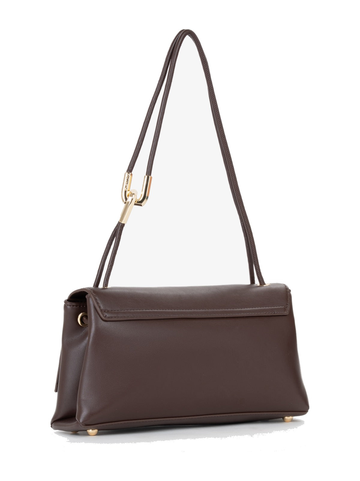 Women's Valentino Fable Re Flap Bag In Dark Brown