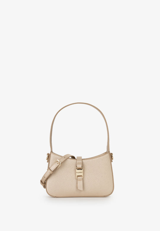 Women's Valentino Slope Shoulder Bag In Champagne