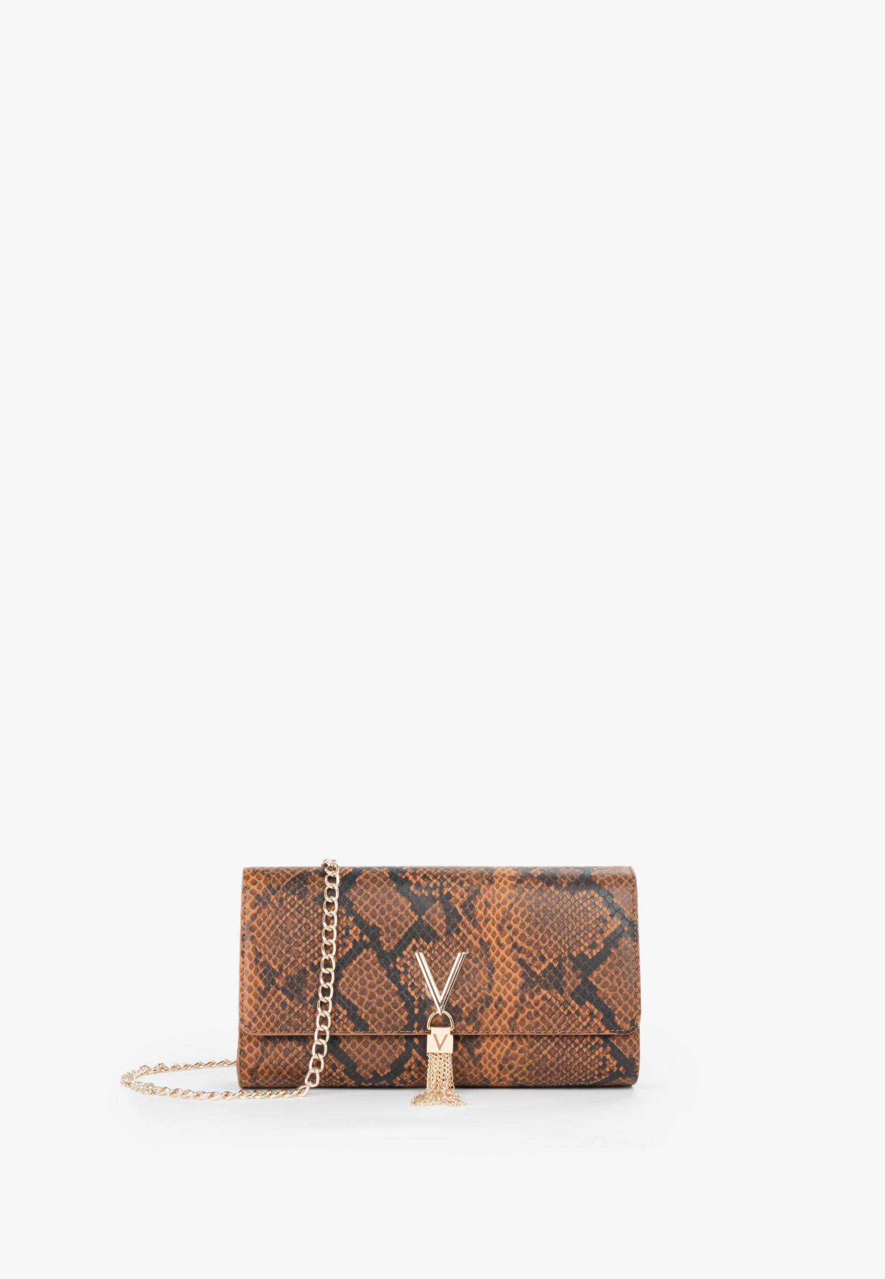 Women's Valentino Divina Winter Pochette Bag In Cuoio