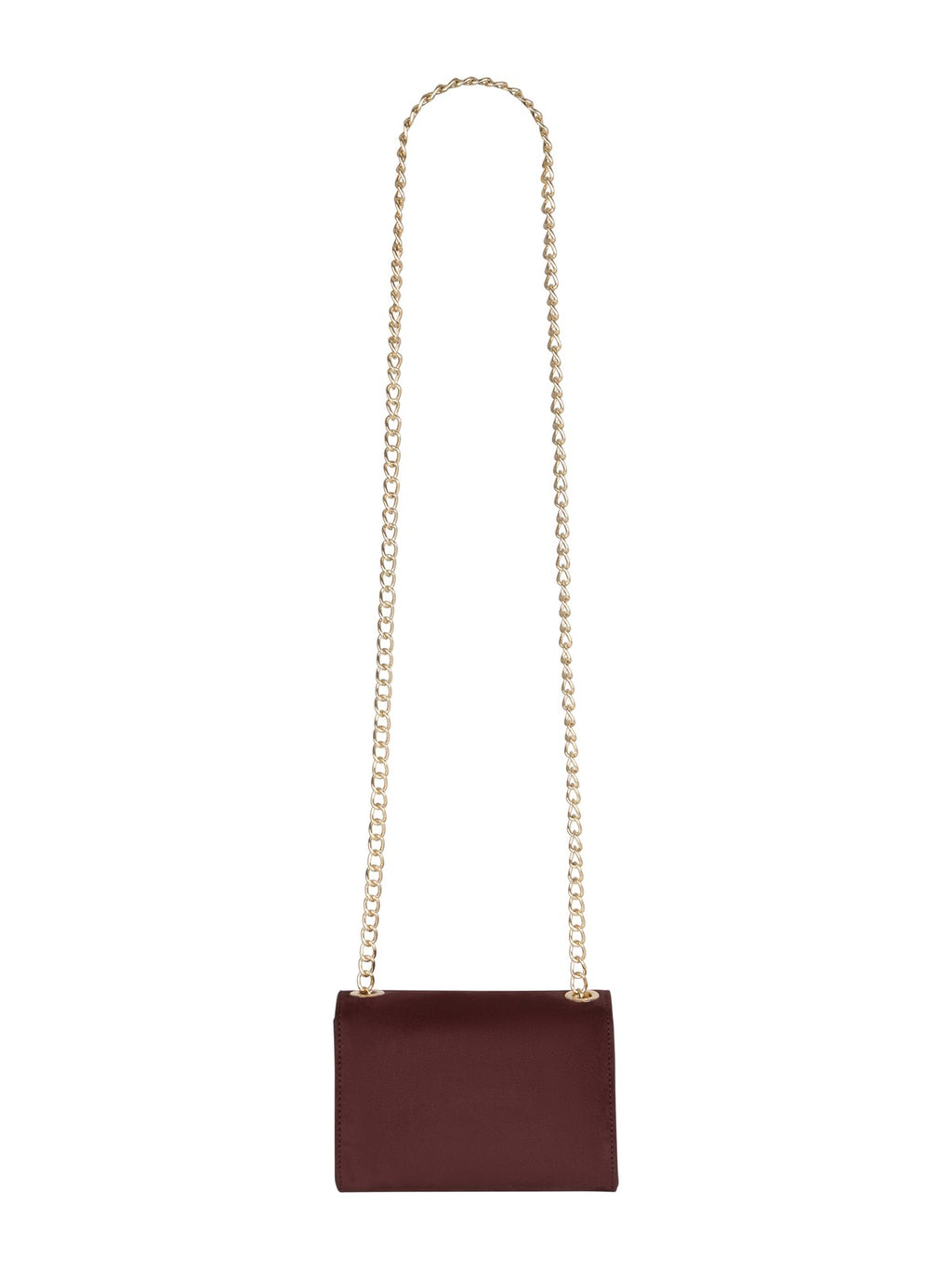 Women's Valentino Divina Winter Flap Bag In Bordeaux