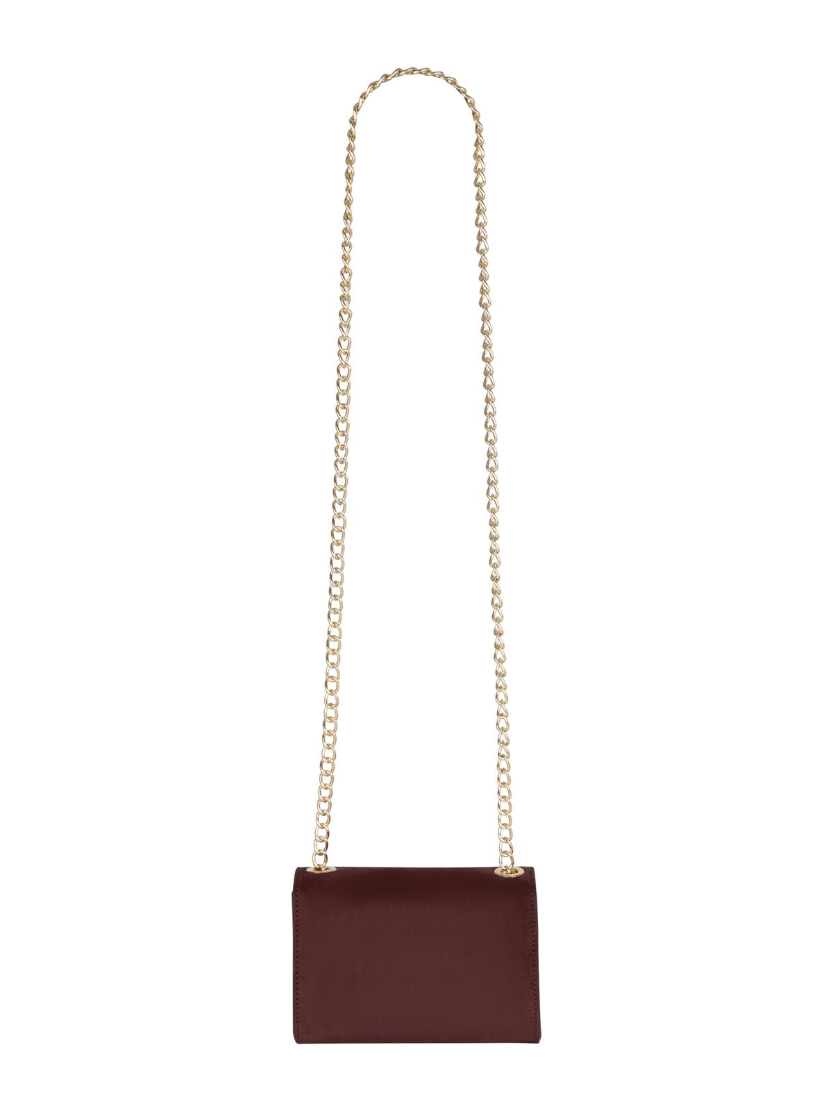 Women's Valentino Divina Winter Flap Bag In Bordeaux