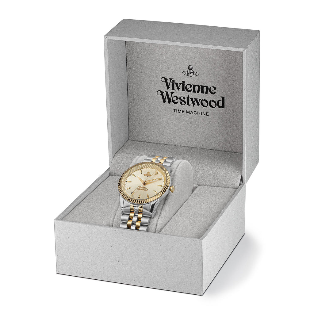 Vivienne Westwood Ladies Seymour Chamagne Dial Bracelet Watch VV240CPSG — view 6