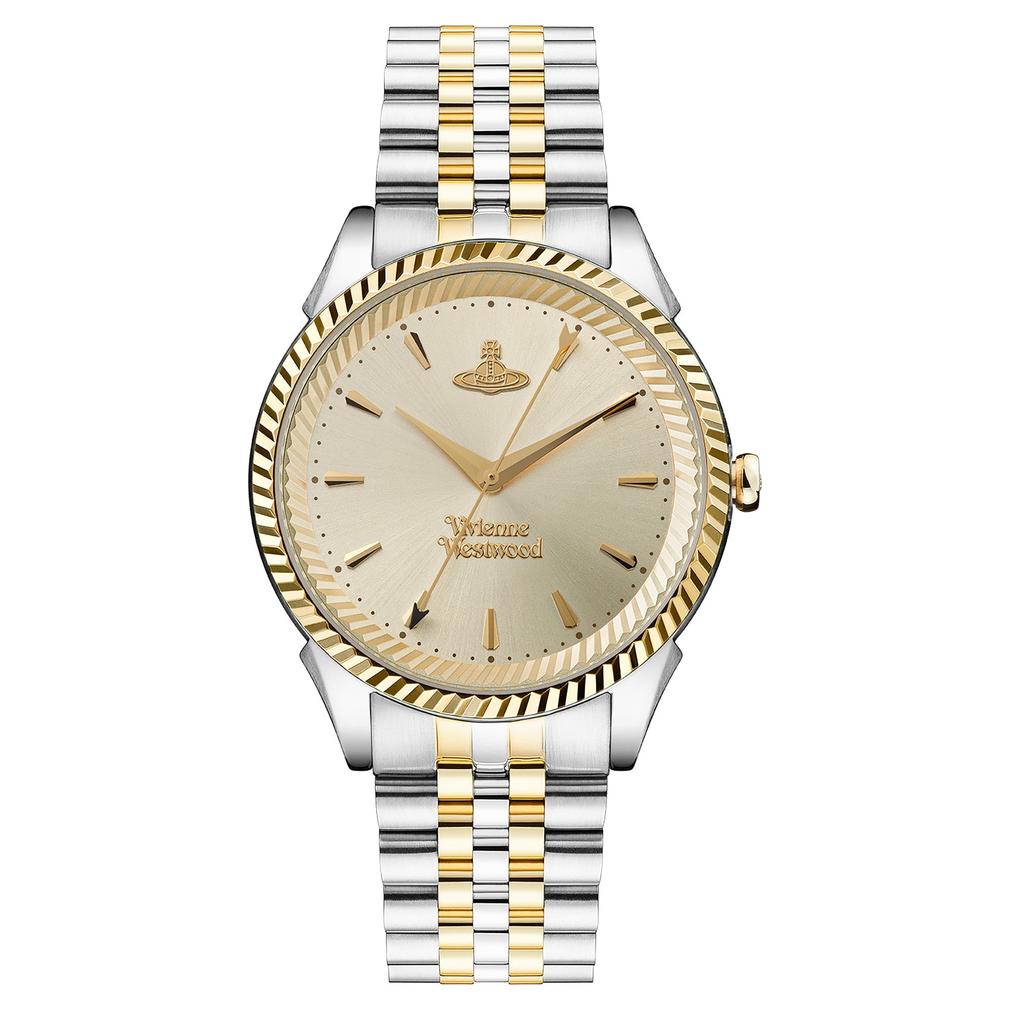 Vivienne Westwood Ladies Seymour Chamagne Dial Bracelet Watch VV240CPSG