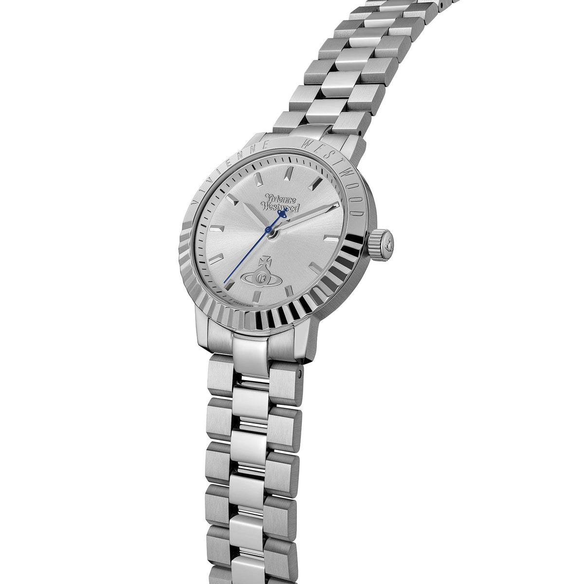 Vivienne Westwood Ladies Dulwich Silver Dial Stainless Steel Bracelet Watch by Vivienne Westwood
