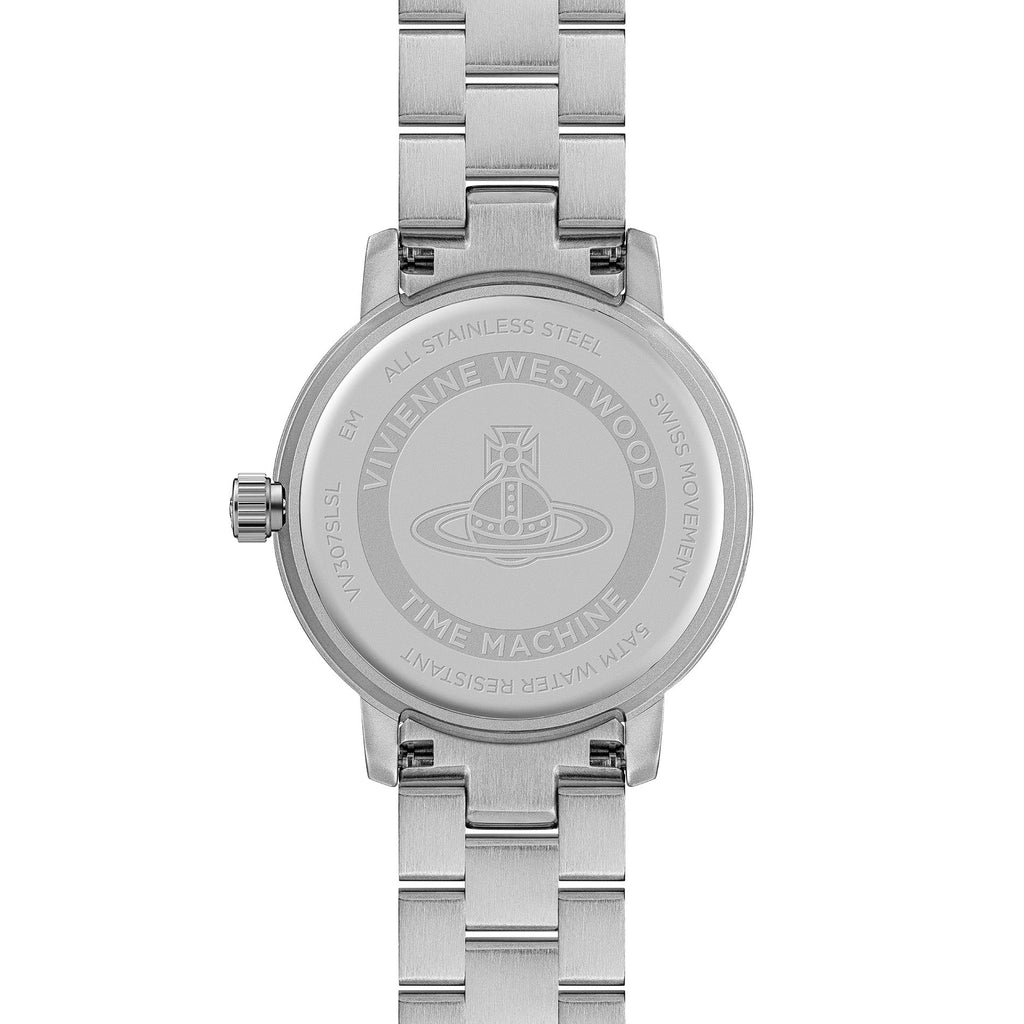Vivienne Westwood Ladies Dulwich Silver Dial Stainless Steel Bracelet Watch by Vivienne Westwood