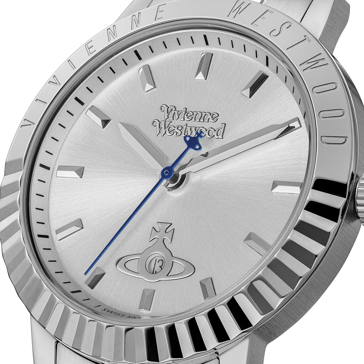 Vivienne Westwood Ladies Dulwich Silver Dial Stainless Steel Bracelet Watch by Vivienne Westwood