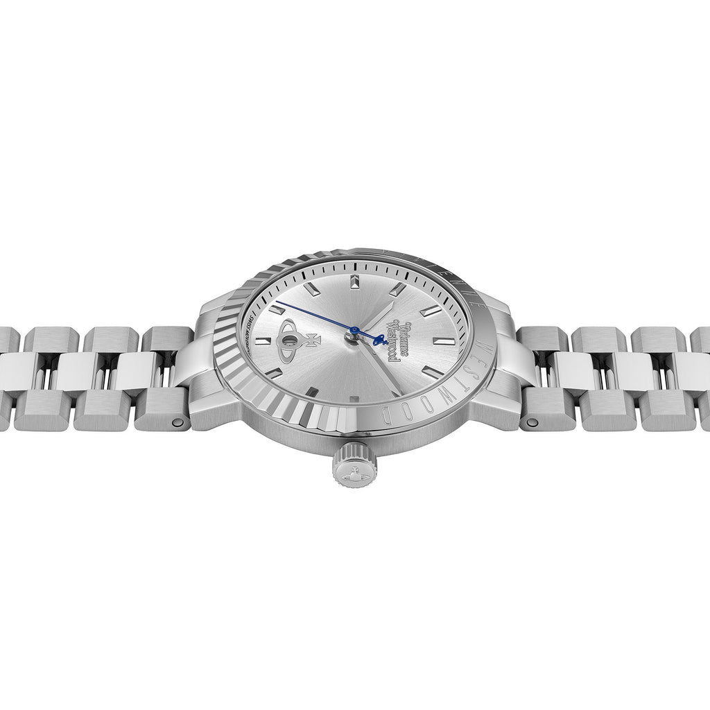 Vivienne Westwood Ladies Dulwich Silver Dial Stainless Steel Bracelet Watch by Vivienne Westwood