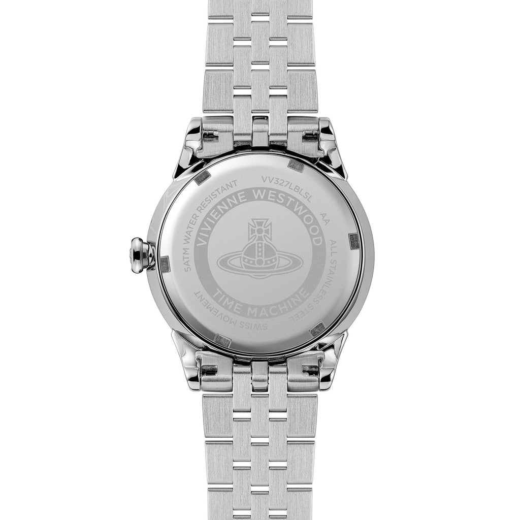 Vivienne Westwood Ladies Wallace Pale Blue Crystal Dial Stainless Steel Bracelet Watch by Vivienne Westwood