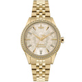 Vivienne Westwood Ladies Little Wallace Ivory Crystal Dial Gold Plated Bracelet Watch by Vivienne Westwood