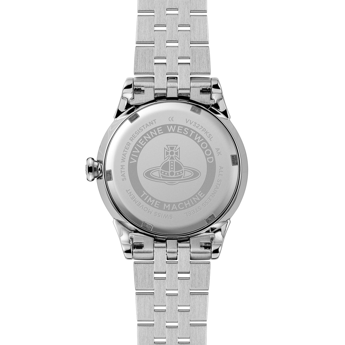 Vivienne Westwood Ladies Wallace Pink Crystal Dial Bracelet Watch VV327PKSL — view 2