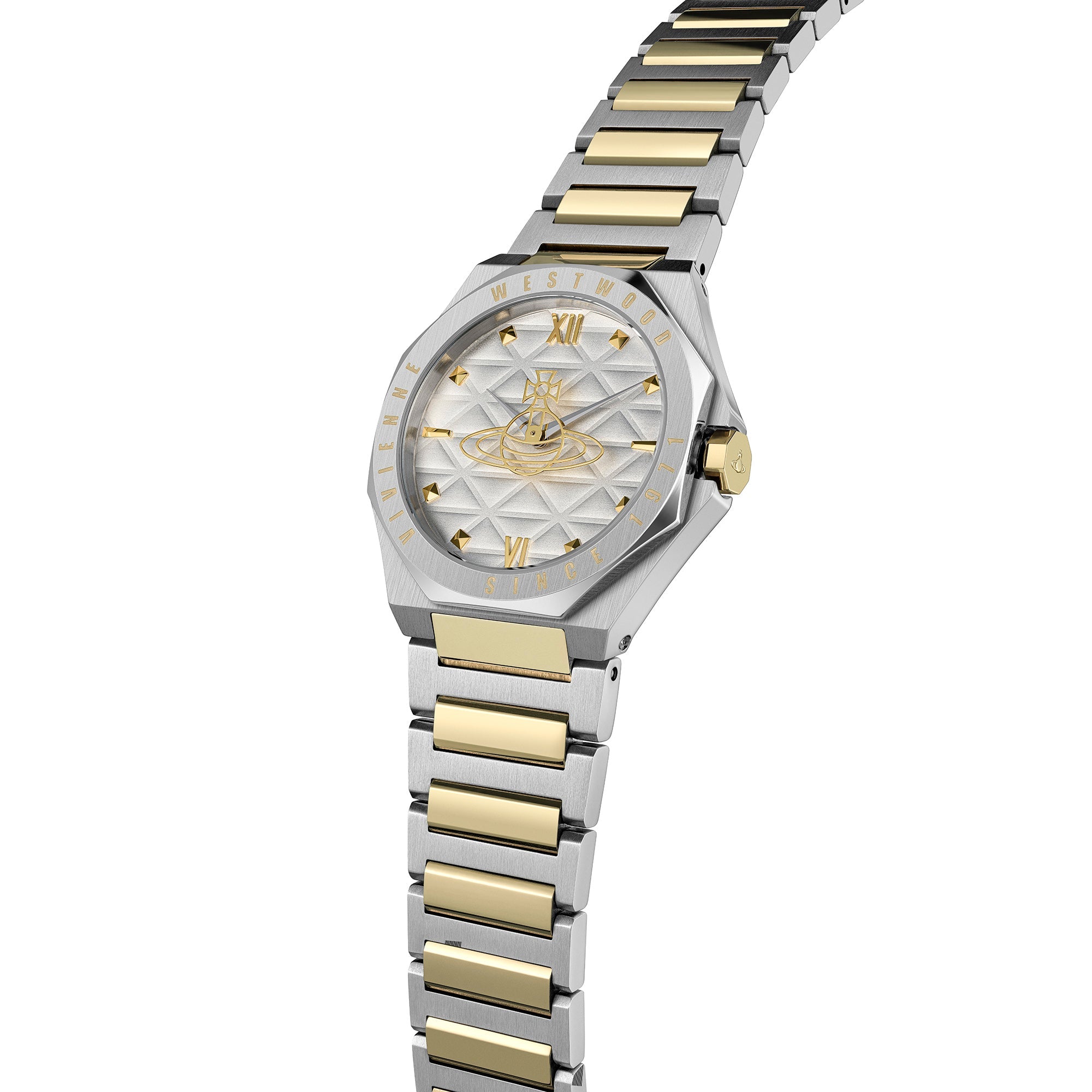 Vivienne Westwood Ladies Aldgate Silver Dial Bracelet Watch VV344SWSG — view 5
