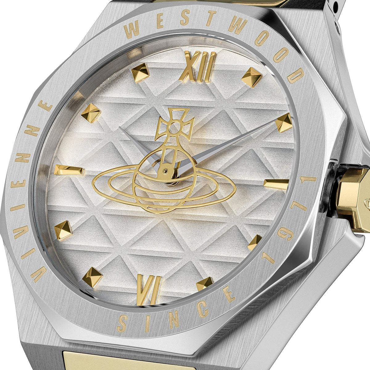 Vivienne Westwood Ladies Aldgate Silver Dial Bracelet Watch VV344SWSG — view 3