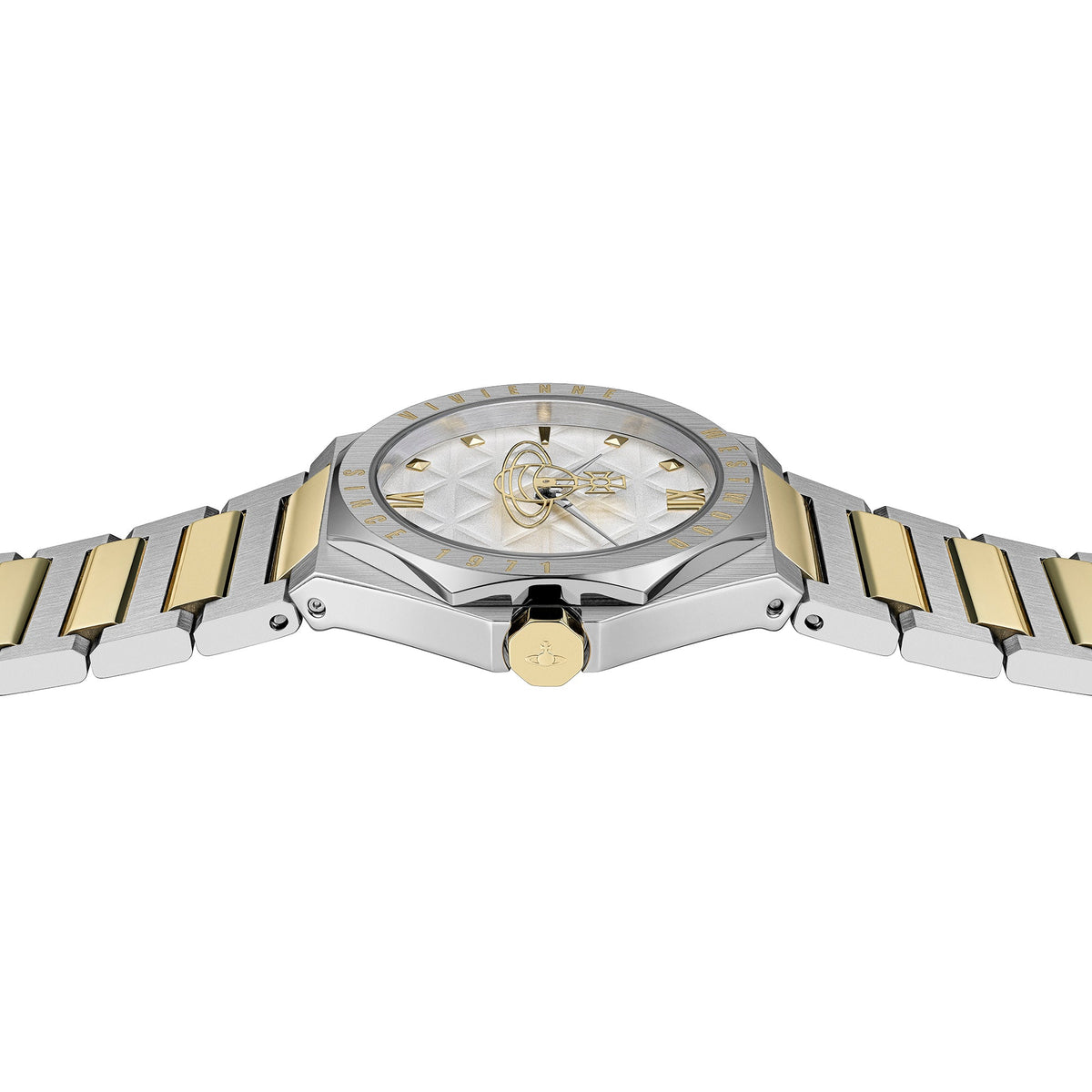 Vivienne Westwood Ladies Aldgate Silver Dial Bracelet Watch VV344SWSG — view 4