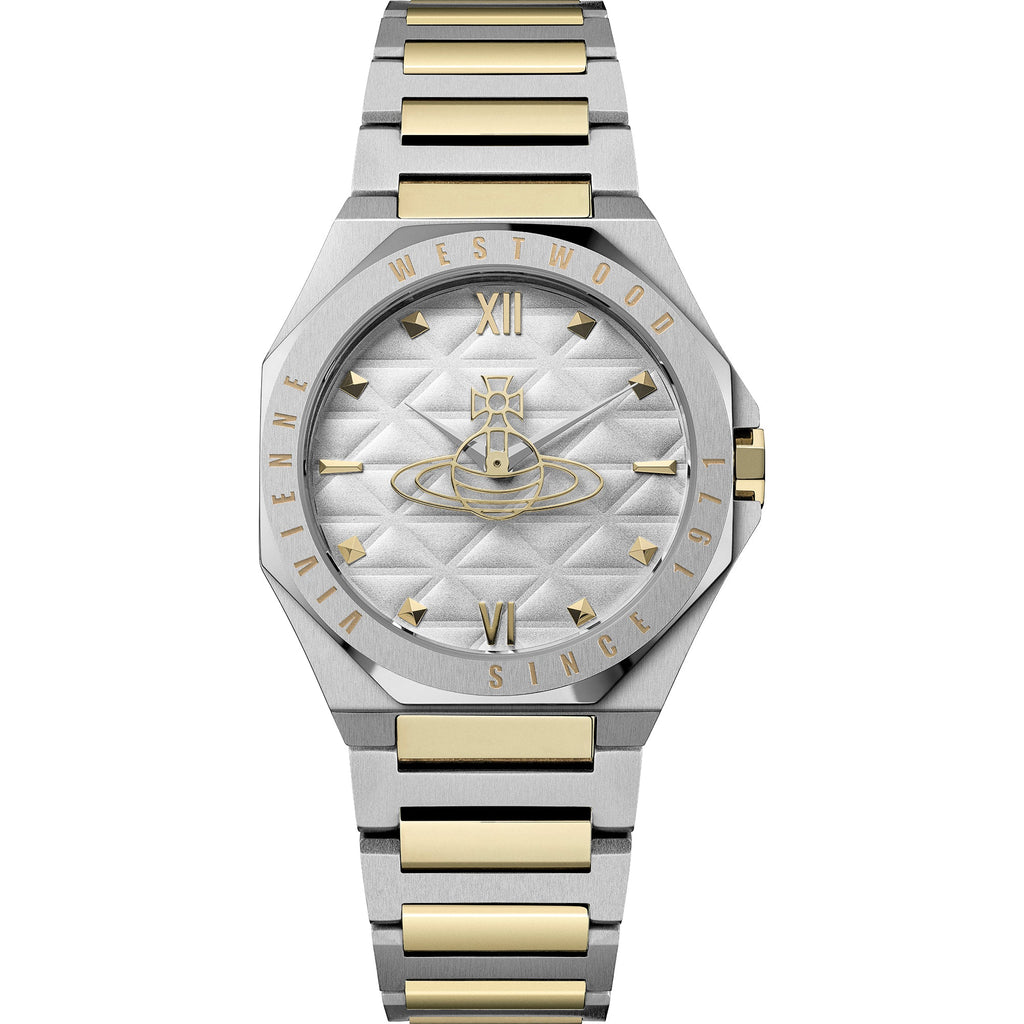 Vivienne Westwood Ladies Aldgate Silver Dial Bracelet Watch VV344SWSG