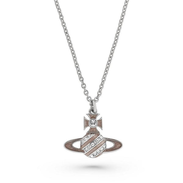小物 Vivienne Westwood Rose stall Vivienne Westwood Necklace Tiny Orb Rose Pink Gold IN BOX | eBay
