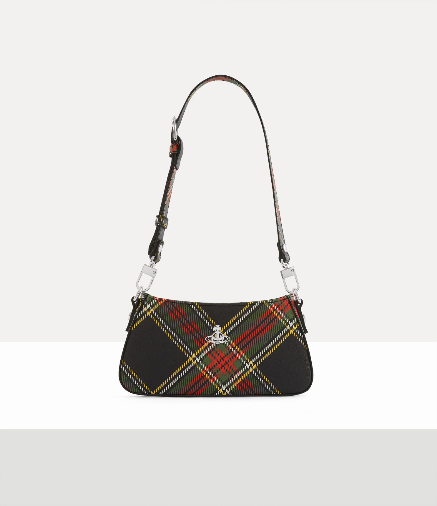 Womens Vivienne Westwood Tasha Shoulder Chelsea Tartan Handbag